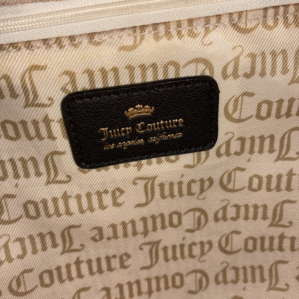 Juicy Couture Mini Backpack Romantic Rose Nylon Floral Small Handbag Purse EUC - Picture 7 of 12